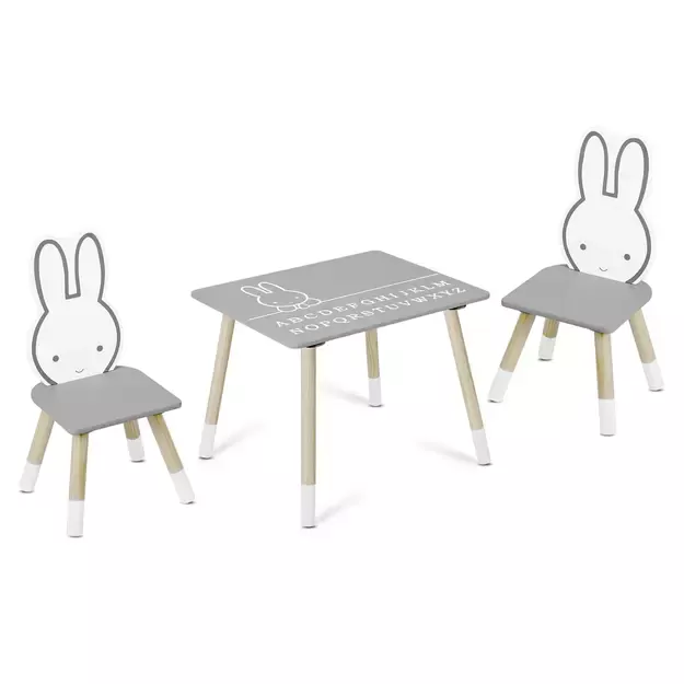 Staliukas su dviem kėdutėmis vaikams, Ricokids RC-847 Bunny