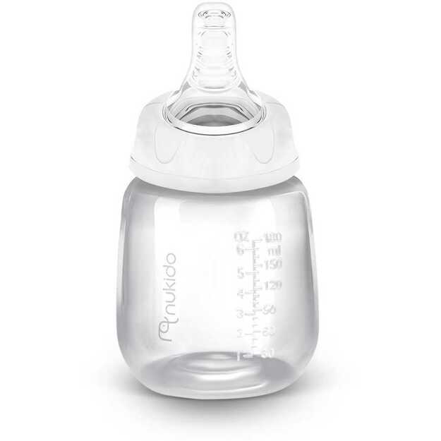 PP pieno buteliukų rinkinys 2 vienetai Nukido 0+, 180 ml