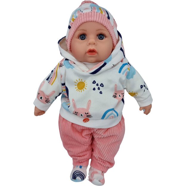 MARIOTOYS lėlė kalba ir dainuoja lenkiškai, 45 cm