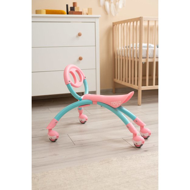 Paspiriama mašinėlė - stumdukas Toyz, Beetle, rožinė 9