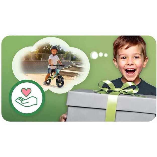 Ricokids „Fun Adventure“ vaikiškas balansinis dviratis 7