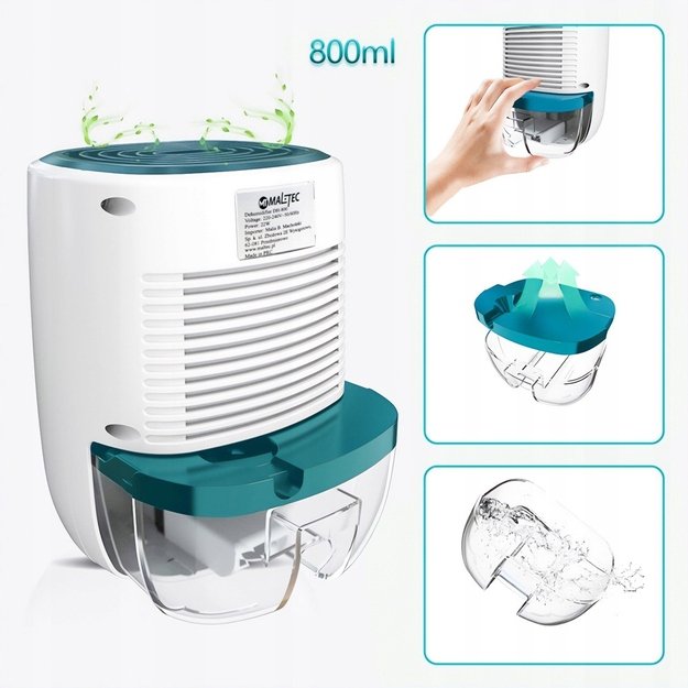 Oro sausintuvas, drėgmės sugėriklis Maltec DH-800 22W 9