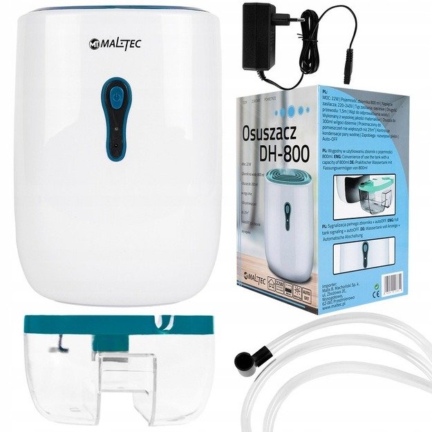 Oro sausintuvas, drėgmės sugėriklis Maltec DH-800 22W 8