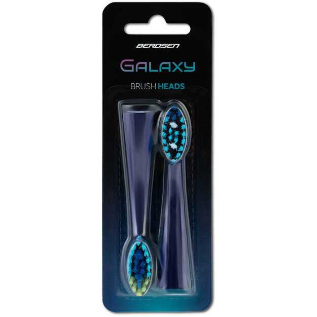 BERDSEN GALAXY SONIC dantų šepetėlio galvutės, 2 vnt.