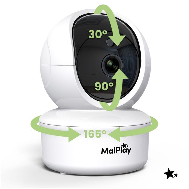 Kūdikio stebėjimo kamera „NannyEye Complex 5.0“ HD 8