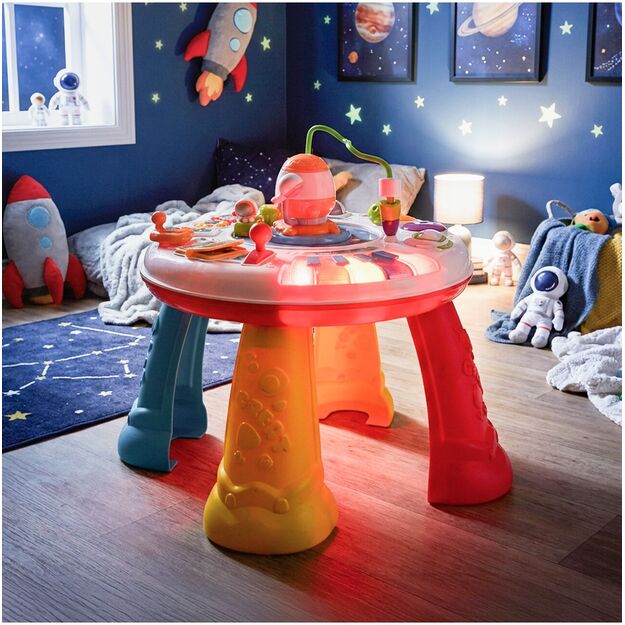 Interaktyvus lavinamasis muzikinis staliukas su garsu ir šviesa 5