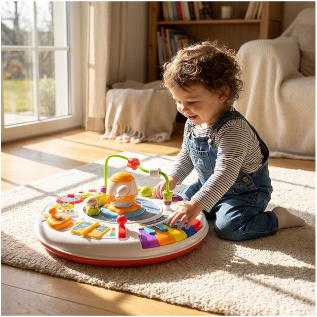 Interaktyvus lavinamasis muzikinis staliukas su garsu ir šviesa 9