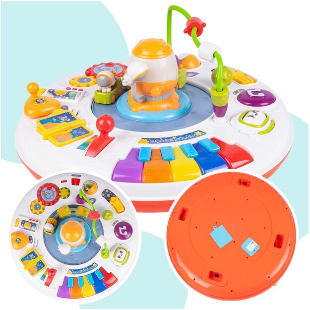 Interaktyvus lavinamasis muzikinis staliukas su garsu ir šviesa 12