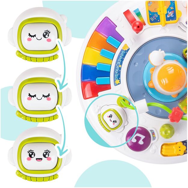 Interaktyvus lavinamasis muzikinis staliukas su garsu ir šviesa 10