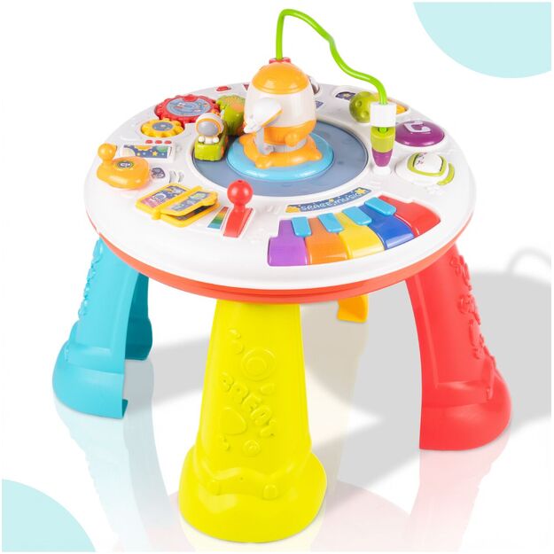 Interaktyvus lavinamasis muzikinis staliukas su garsu ir šviesa 15