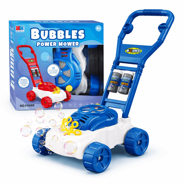 Vaikiška muilo burbulų žoliapjovė „Bubbles Power Mower“ – smagus žaidimas lauke
