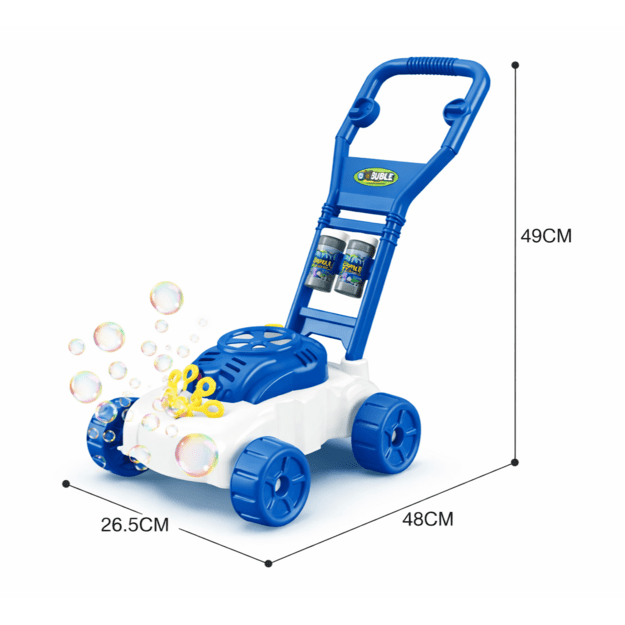 Vaikiška muilo burbulų žoliapjovė „Bubbles Power Mower“ – smagus žaidimas lauke 1