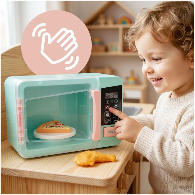 Žaislinė mikrobangų krosnelė su garsiniu atidarymu 7
