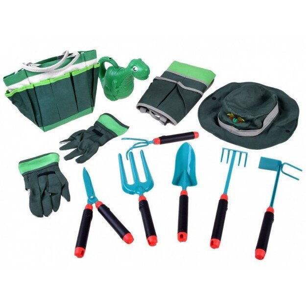 Vaikiškas sodo įrankių rinkinys su laistytuvu, 11 vnt. 3