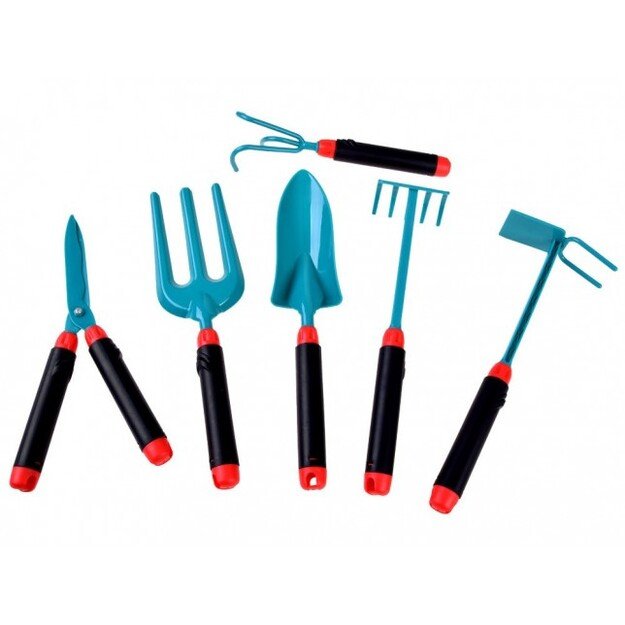 Vaikiškas sodo įrankių rinkinys su laistytuvu, 11 vnt. 5