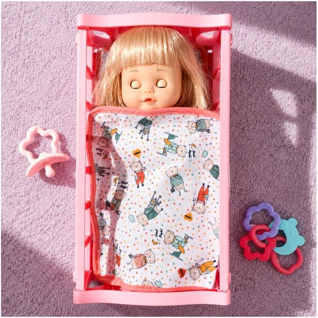 Lėlė „Baby Sweet Love“ su lovyte ir priedais, 32 cm