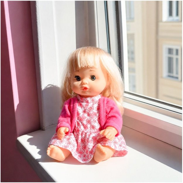 Lėlė „Baby Sweet Love“ su lovyte ir priedais, 32 cm