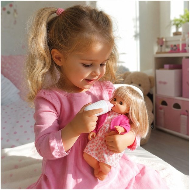 Lėlė „Baby Sweet Love“ su lovyte ir priedais, 32 cm