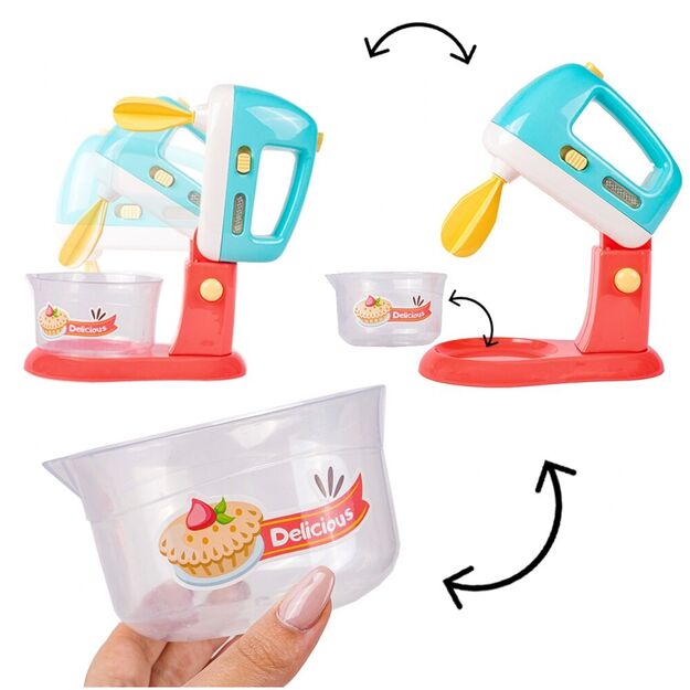 Žaislinis maišytuvas su besisukančia maišykle 6