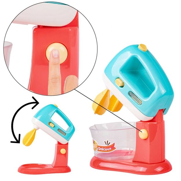 Žaislinis maišytuvas su besisukančia maišykle 8