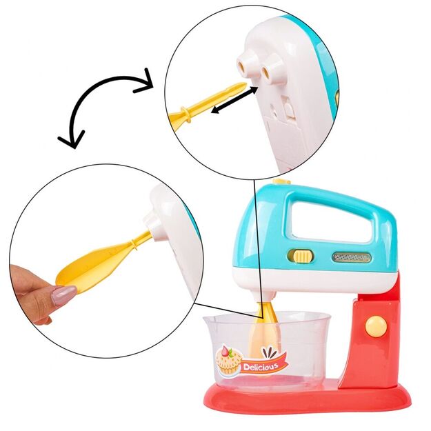 Žaislinis maišytuvas su besisukančia maišykle 10