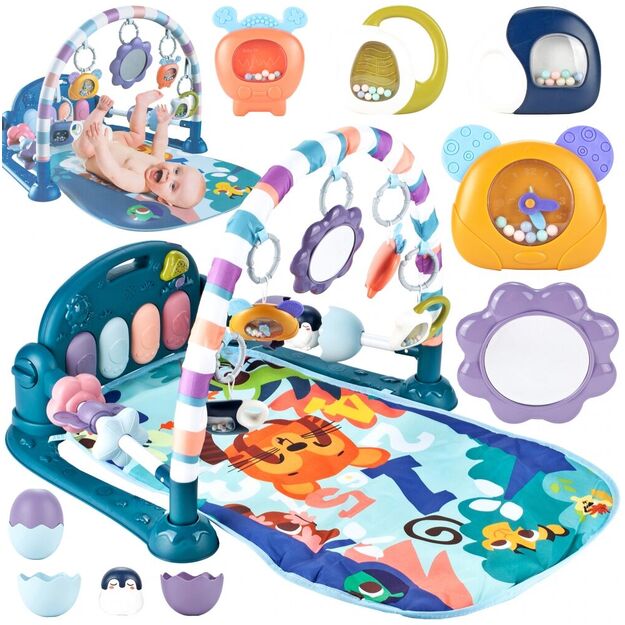 Lavinamasis muzikinis žaidimų kilimėlis kūdikiui