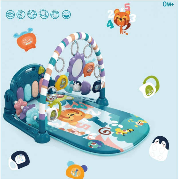 Lavinamasis muzikinis žaidimų kilimėlis kūdikiui 11