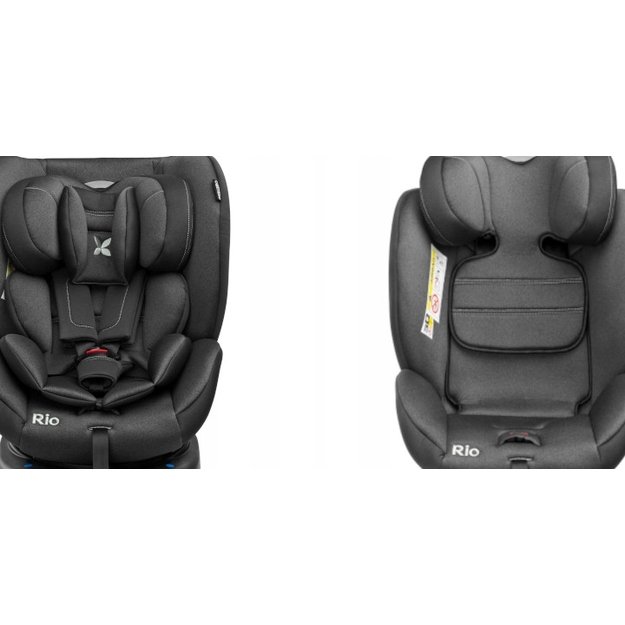 Automobilinė kėdutė Caretero Rio (40-105cm) 0-22 kg, pilka (pažeista pakuotė) 3