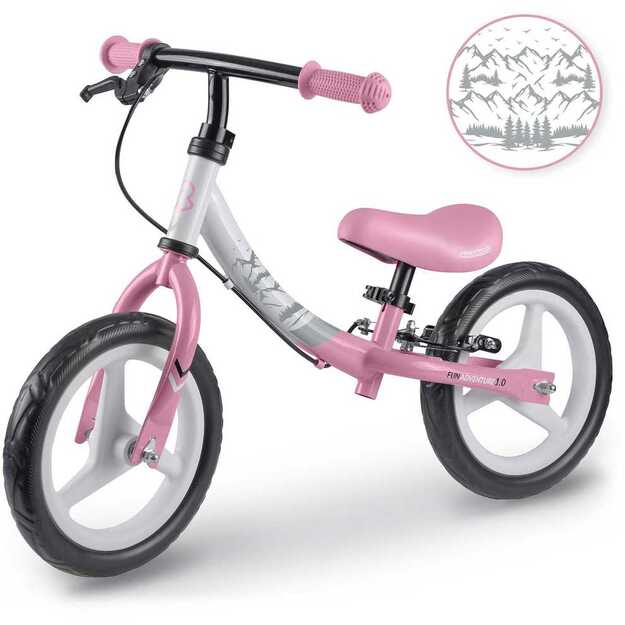 Ricokids „Fun Adventure“ vaikiškas balansinis dviratis