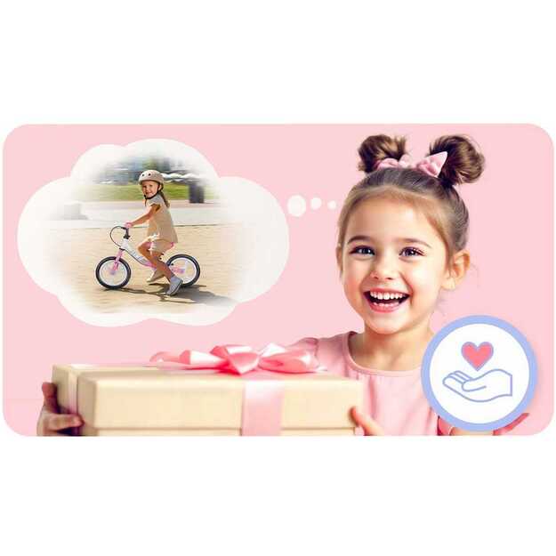 Ricokids „Fun Adventure“ vaikiškas balansinis dviratis 7