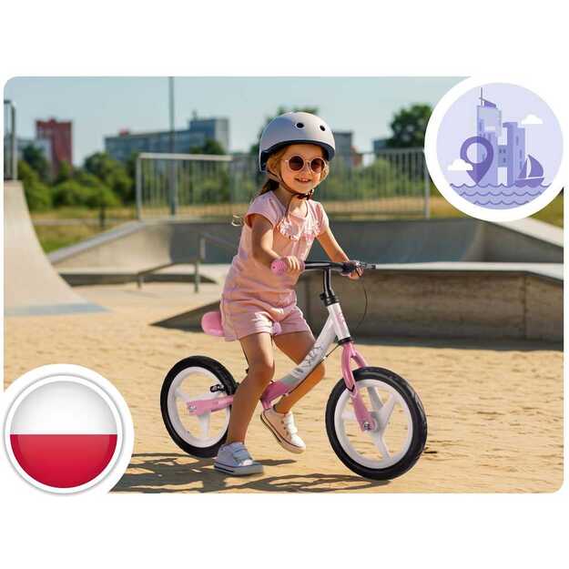 Ricokids „Fun Adventure“ vaikiškas balansinis dviratis 8
