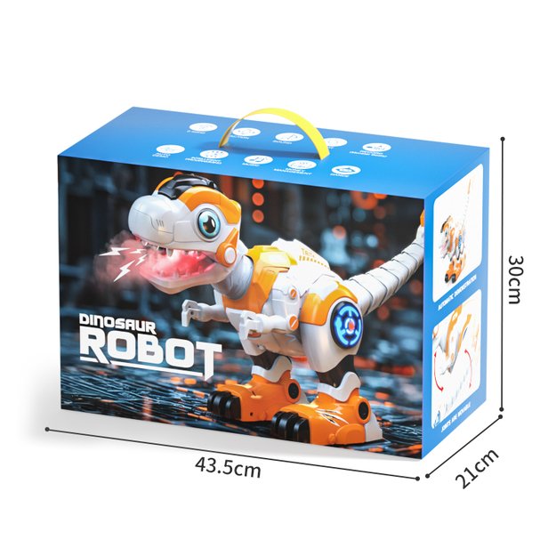 Nuotoliniu būdu valdomas programuojamas dinozauras - robotas 3