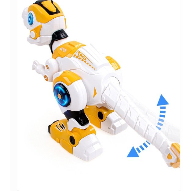 Nuotoliniu būdu valdomas programuojamas dinozauras - robotas 2