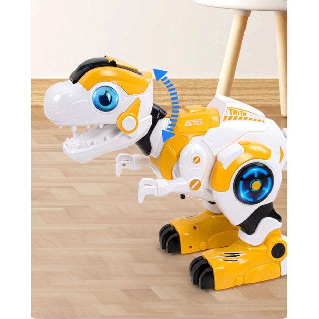 Nuotoliniu būdu valdomas programuojamas dinozauras - robotas 4