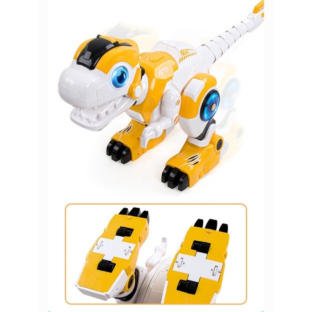 Nuotoliniu būdu valdomas programuojamas dinozauras - robotas 5