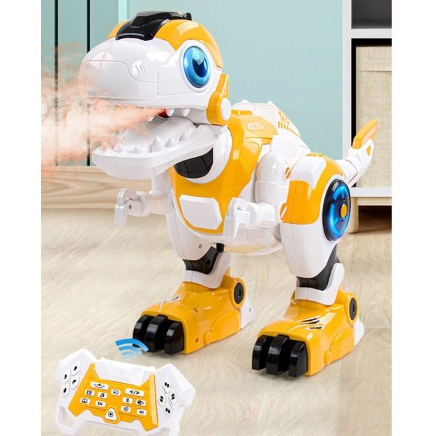 Nuotoliniu būdu valdomas programuojamas dinozauras - robotas 8