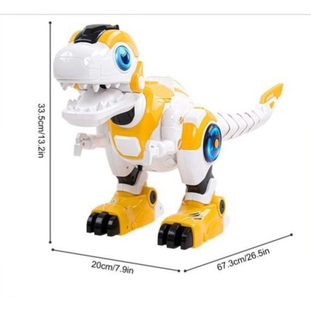 Nuotoliniu būdu valdomas programuojamas dinozauras - robotas 9