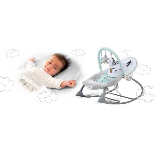 Nukido gultukas, kėdutė, supuoklė kūdikiams, mėtinė	 8