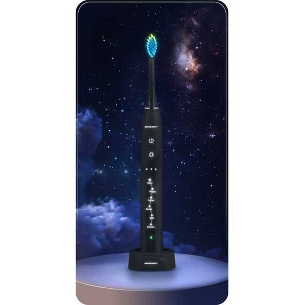 Berdsen Galaxy sonic dantų šepetėlis, juodas 8