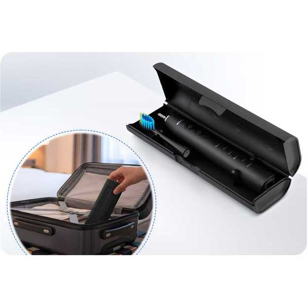 Berdsen Galaxy sonic dantų šepetėlis, juodas 16