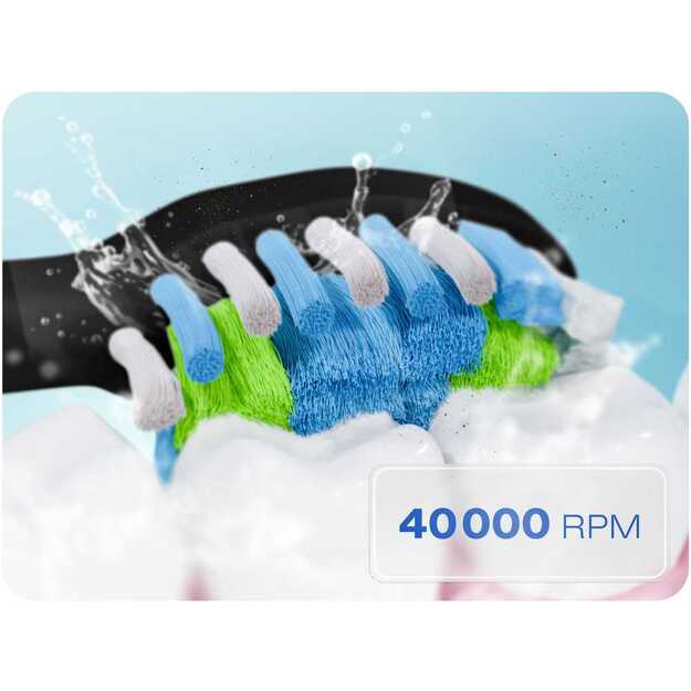 Berdsen Galaxy sonic dantų šepetėlis, juodas 18