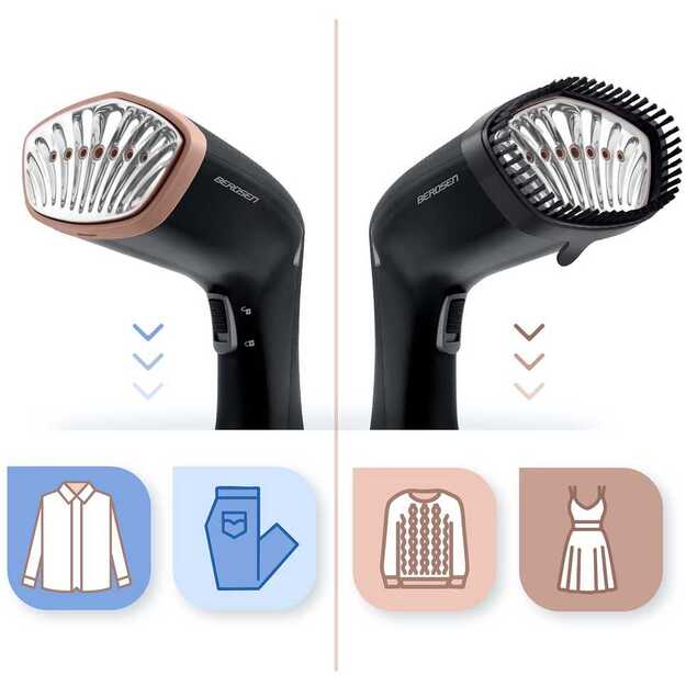 Berdsen BD-311 1600W drabužių garintuvas, garinis lygintuvas 3