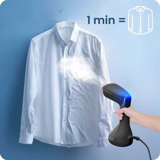 Berdsen BD-311 1600W drabužių garintuvas, garinis lygintuvas 7