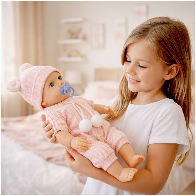 Lėlė kūdikis su priedais, geria ir šlapinasi, 30 cm 1