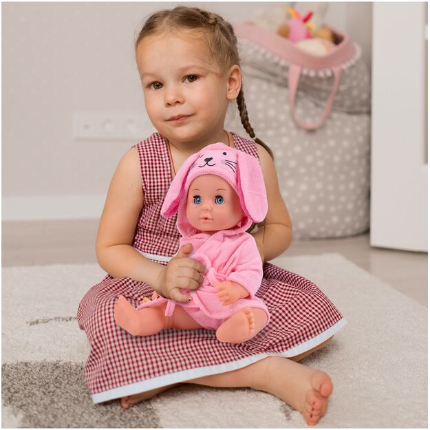 Lėlė kūdikis su maudynių ir kitais priedais, 30 cm 3