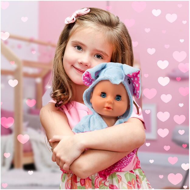 Lėlė kūdikis su maudynių ir kitais priedais, 30 cm 6