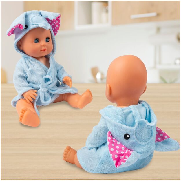 Lėlė kūdikis su maudynių ir kitais priedais, 30 cm 11