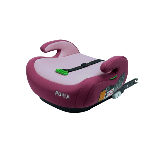 Automobilinė kėdutė - paaukštinimas Caretero Puma Isofix-I-Size, 125-150 cm, rožinė