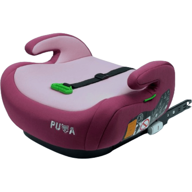 Automobilinė kėdutė - paaukštinimas Caretero Puma Isofix-I-Size, 125-150 cm, rožinė