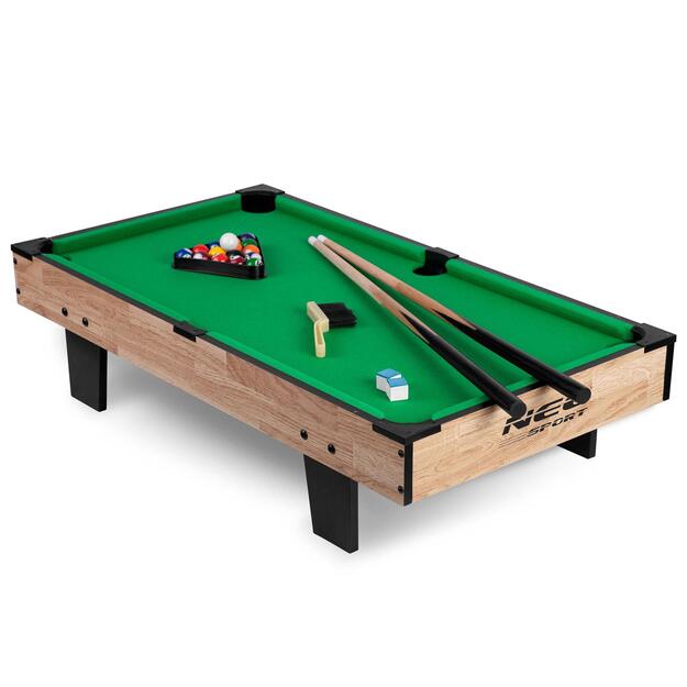 Kelių žaidimų stalas 4in1 Neo Sport NS-800 80x43x30cm medinis 1